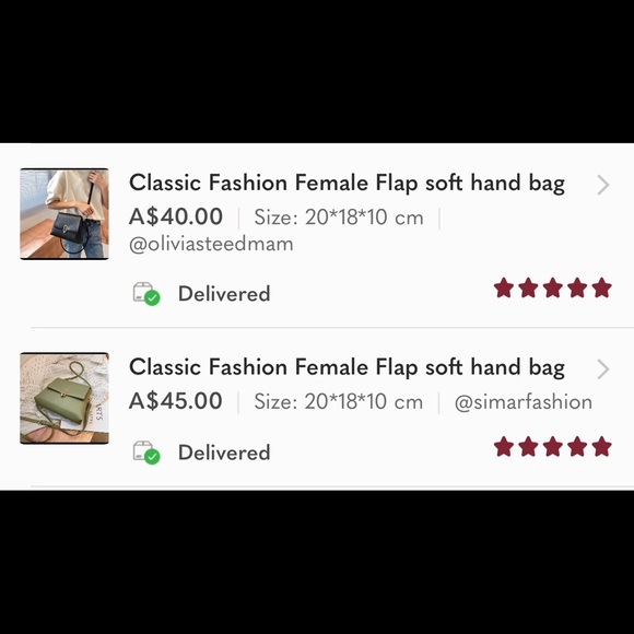 ❤️HOST PICK❤️ Classic Fashion Flap soft hand bag - Picture 5 of 5